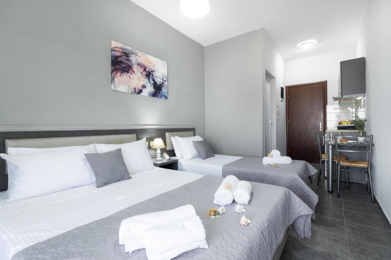 Caretta Blue Apartments Polychrono Extérieur photo